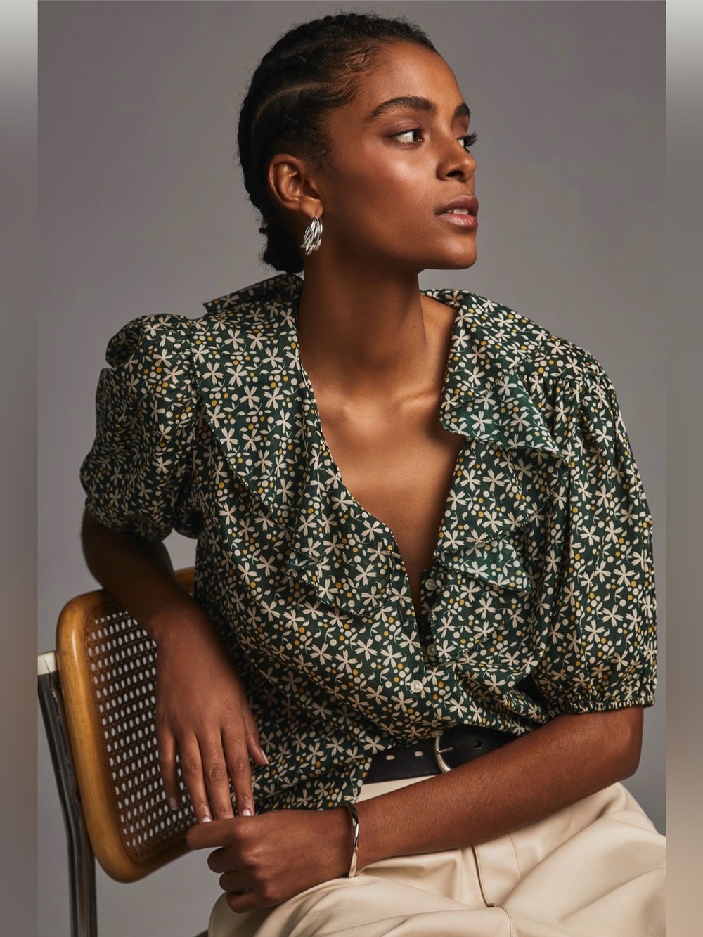 Birds of Paradis by Trovata Faye Blouse